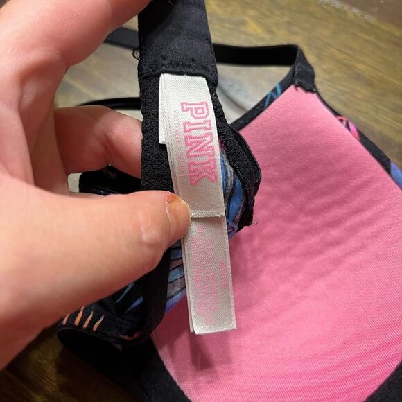 Victoria’s Secret PINK Tropical Print Bra, Women's Size 32B - Picture 5 of 7